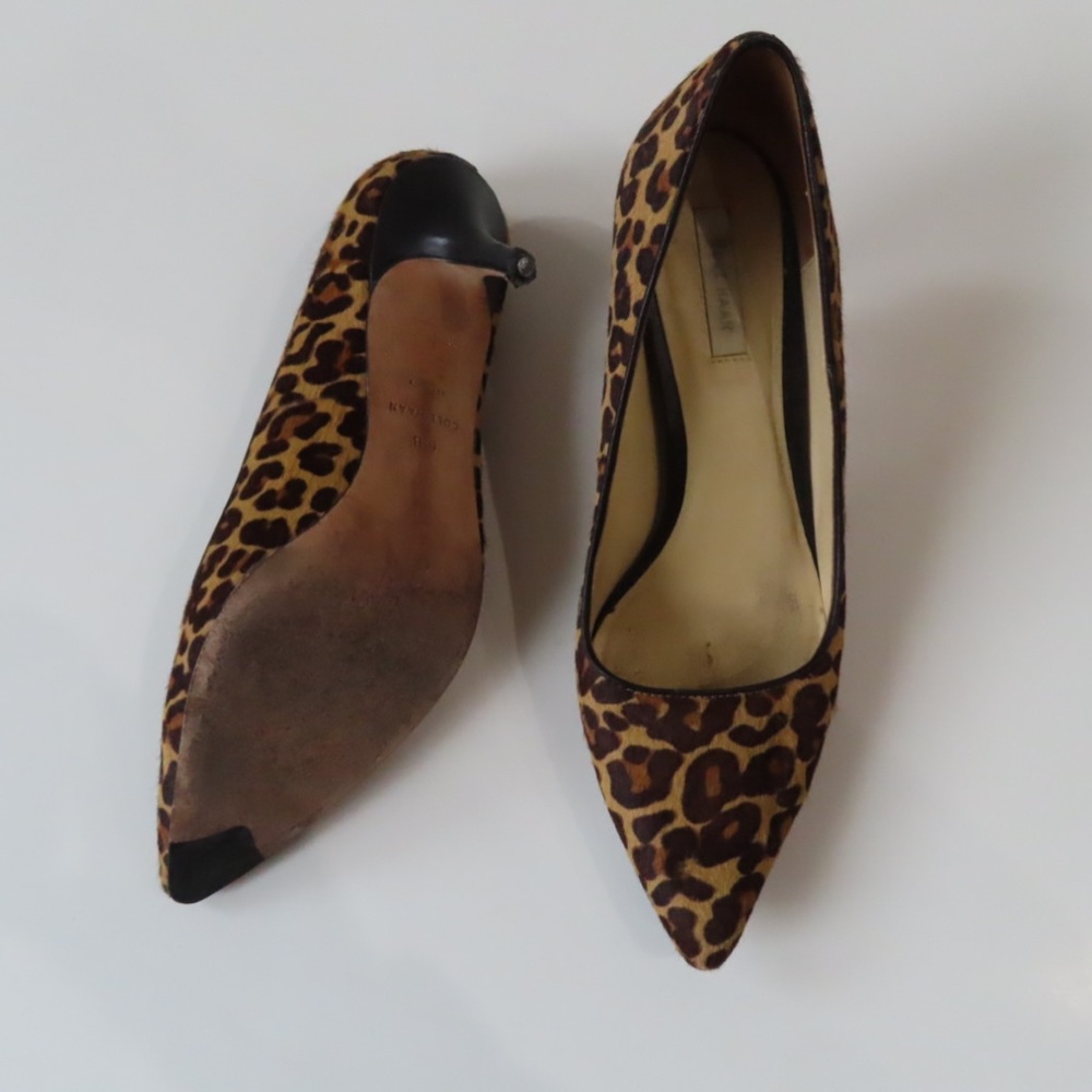 Cole Haan Giraffe Print Heels size 6.5 - Picture 12 of 16